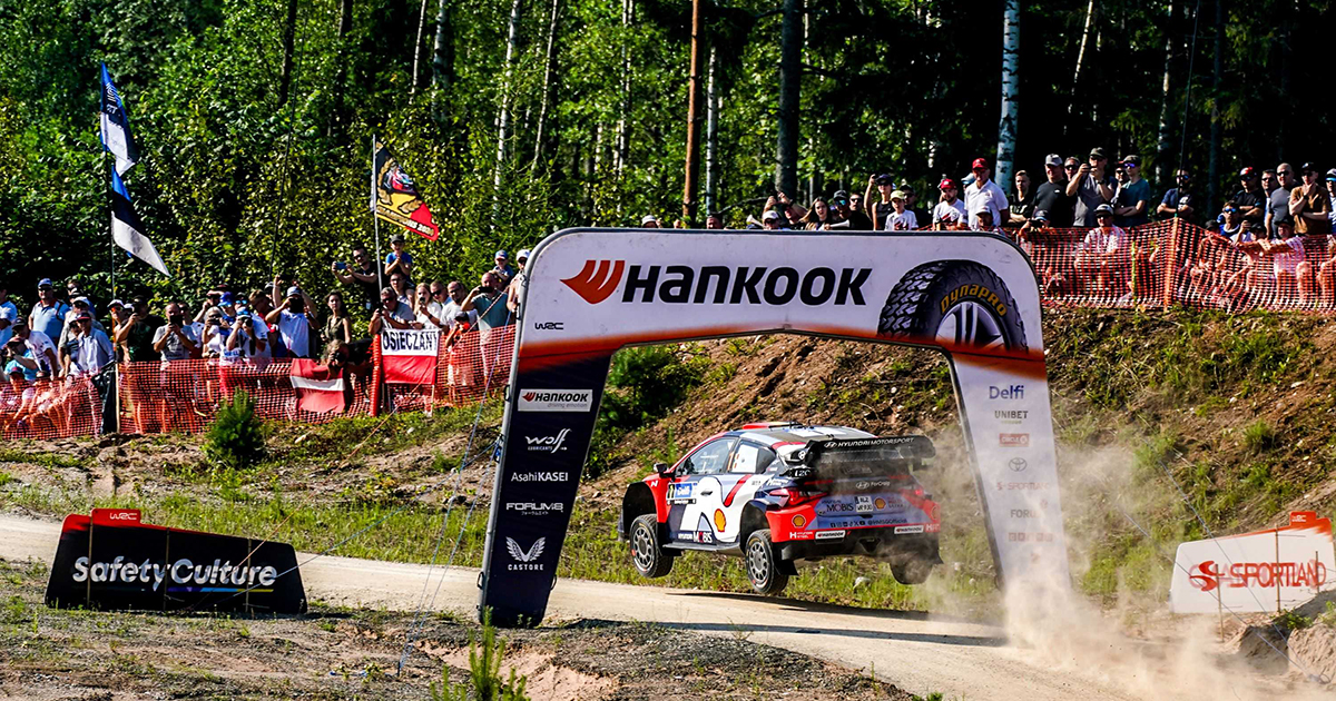Stainless Rally Hankook Backs Round 9 of the FIA World Rally Championship in Finland as ...