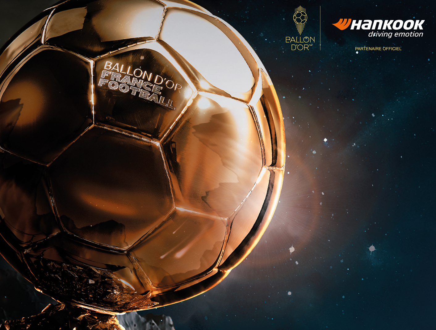 Hankook repite en 2025 como patrocinador oficial del Ballon dʼOr™