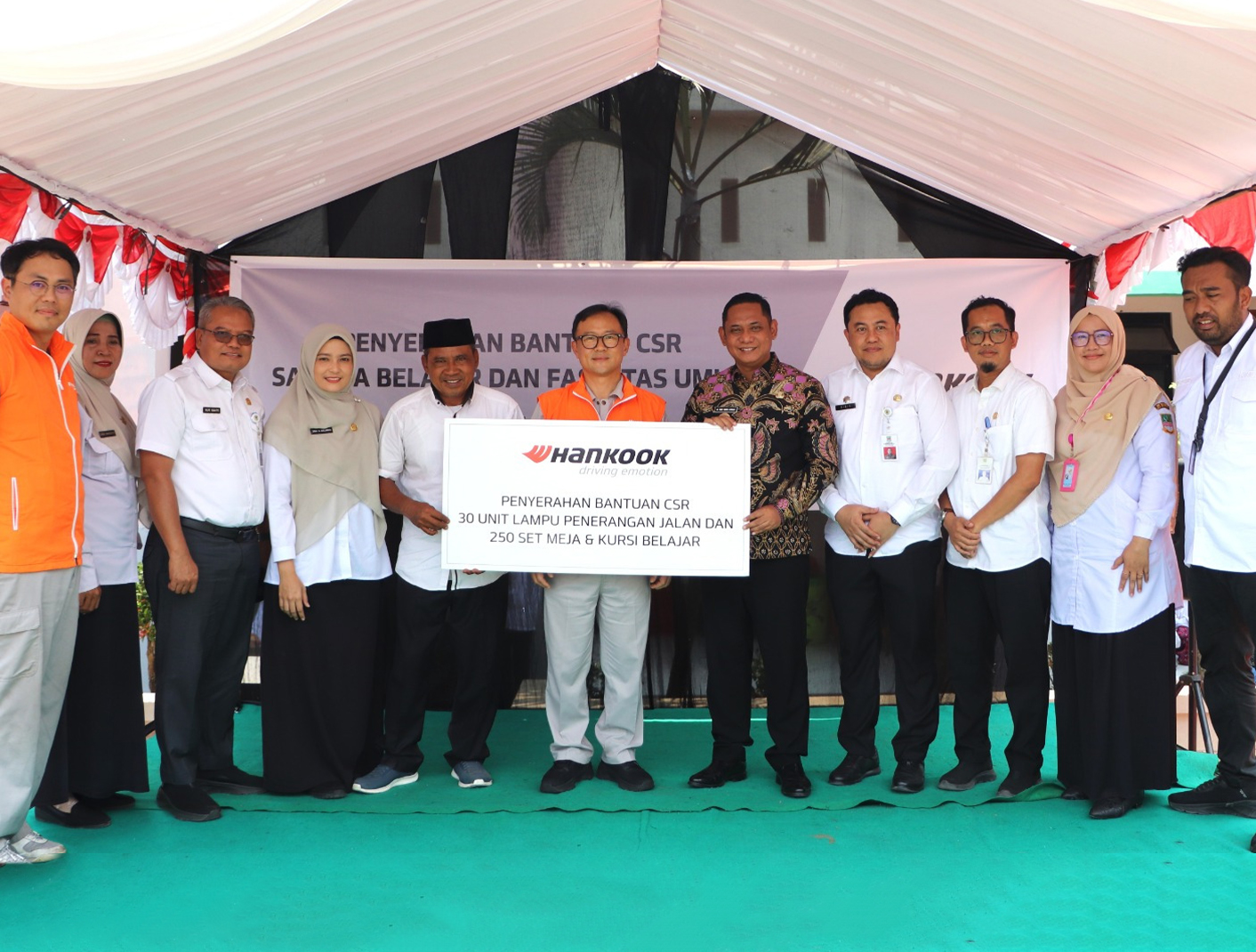 Hankook Tire Successfully Completes Streetlight Installation Project  to Enhance Traffic Safety in Indonesia