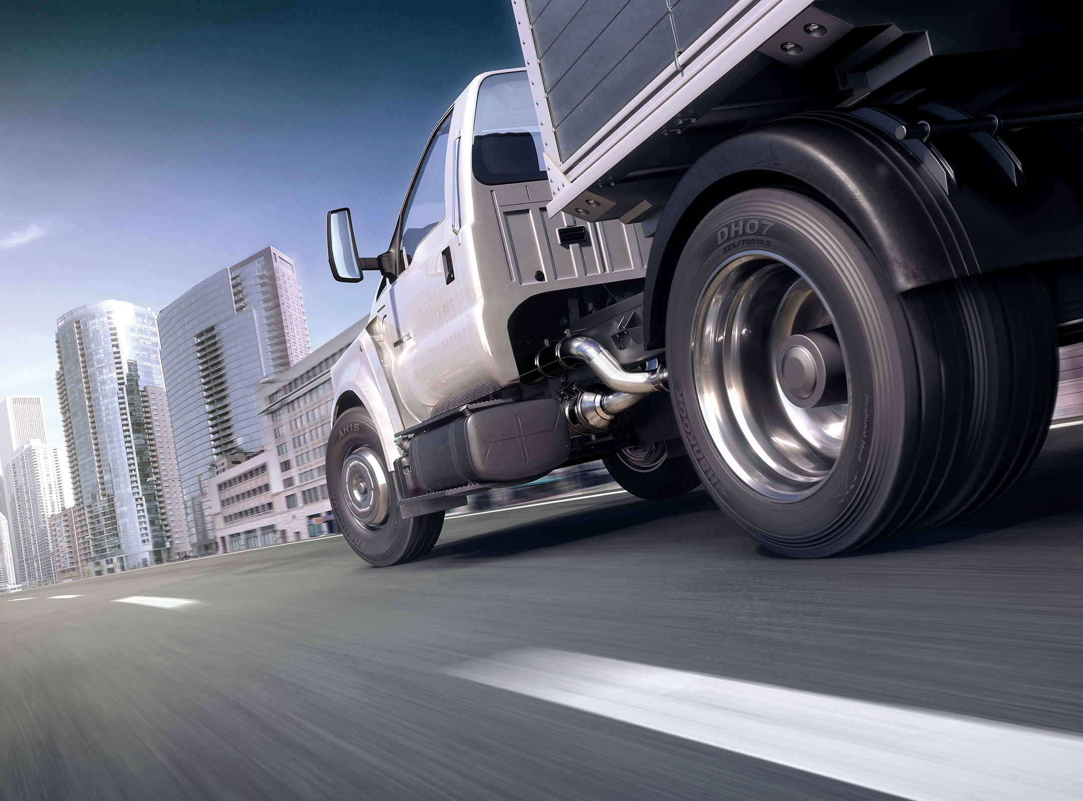 Wheels & Tires Heavy Duty & Commercial Truck Tires HANKOOK 225/70R19.5